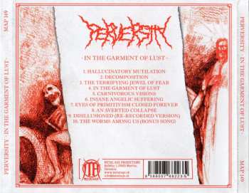 CD Perversity: In The Garment Of Lust LTD