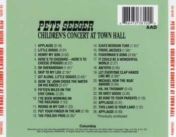 CD Pete Seeger: Children's Concert At Town Hall
