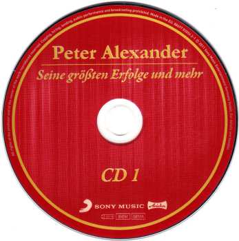 2CD Peter Alexander: Seine Größten Erfolge Und Mehr