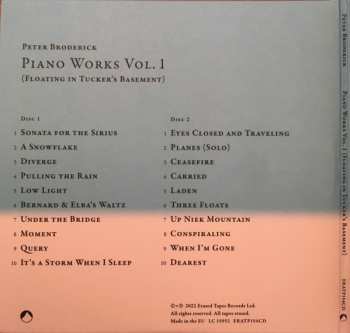 2CD Peter Broderick: Piano Works Vol. 1 (Floating In Tucker's Basement)