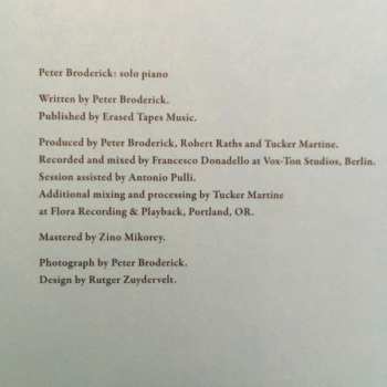 2CD Peter Broderick: Piano Works Vol. 1 (Floating In Tucker's Basement)