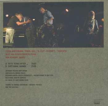 LP Peter Brötzmann: Fifty Years After... (Live At Lila Eule Bremen 26.05.2018)