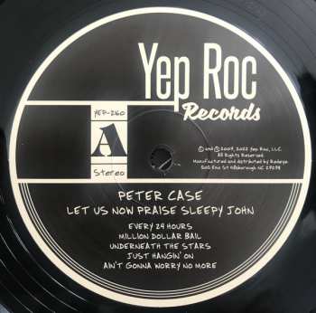 LP Peter Case: Let Us Now Praise Sleepy John