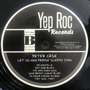 LP Peter Case: Let Us Now Praise Sleepy John