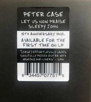 LP Peter Case: Let Us Now Praise Sleepy John