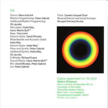 2CD Peter Gabriel: I/O