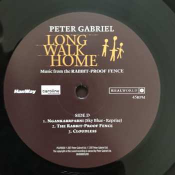 2LP Peter Gabriel: Long Walk Home LTD | NUM