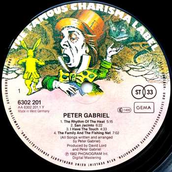 LP Peter Gabriel: Peter Gabriel