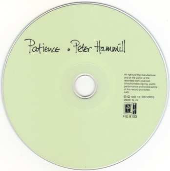 CD Peter Hammill: Patience