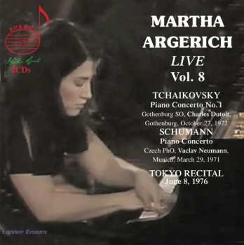 2CD Peter Iljitsch Tschaikowsky: Martha Argerich - Legendary Treasures Vol.8