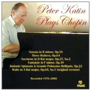 Album Peter Katin: Peter Katin Plays Chopin