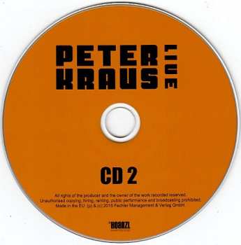 2CD Peter Kraus: Live
