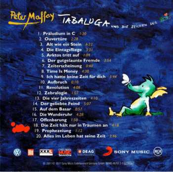 5CD Peter Maffay: Tabaluga - Original Album Classics