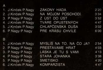 LP Peter Nagy: Myslíš Na To, Na Čo Ja?