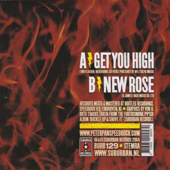 SP Peter Pan Speedrock: Get You High B/W New Rose