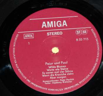 LP Peter Und Paul: Peter & Paul