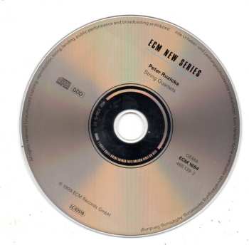 CD Dietrich Fischer-Dieskau: String Quartets