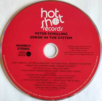 CD Peter Schilling: Error In The System
