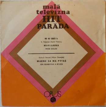 Album Eva Biháryová: Marianna / Márne Sa Ma Pýtaš