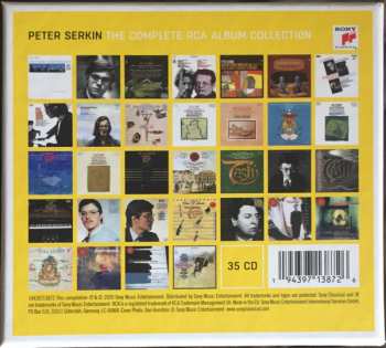 35CD/Set di cofanetti Peter Serkin: The Complete RCA Album Collection