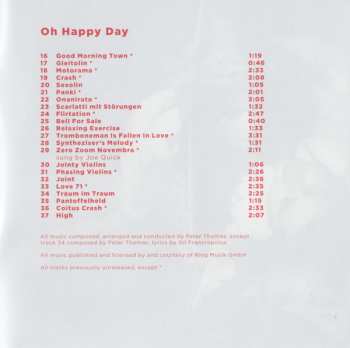 2CD Peter Thomas Sound Orchestra: Die Weibchen (The Females) / Oh Happy Day (Seventeen And Anxious) / Engel, Die Ihre Flügel Verbrennen (Angels With Burnt Wings)