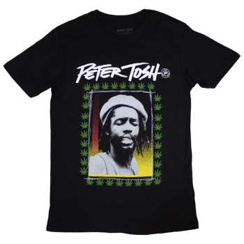 Merch Peter Tosh: Maglietta Leaf Frame