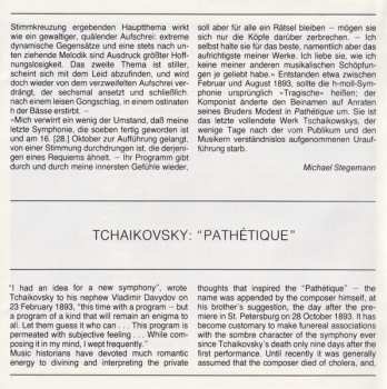 CD Pyotr Ilyich Tchaikovsky: Symphonie No.6 »Pathétique«