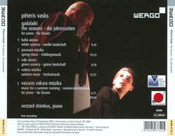 CD Pēteris Vasks: The Seasons