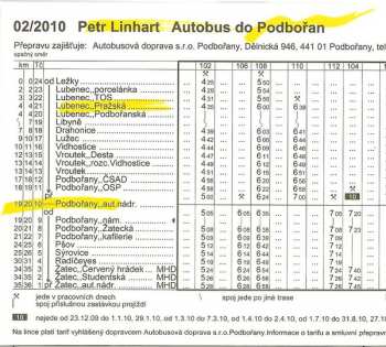 CD Petr Linhart: Autobus Do Podbořan