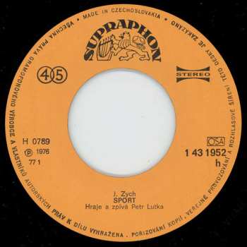 SP Šafrán: Sport / Zmařený Song O Fialovém Hrníčku