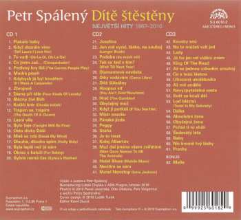 3CD Petr Spálený: Dítě Štěstěny - Největší Hity 1967-2010