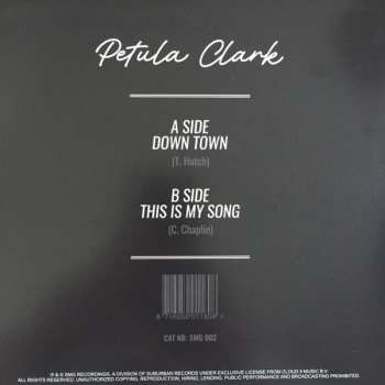 SP Petula Clark: Down Town /  This Is My Song LTD | CLR
