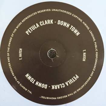SP Petula Clark: Down Town /  This Is My Song LTD | CLR