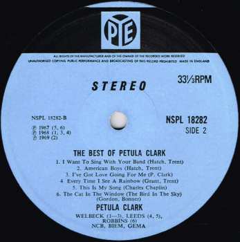 LP Petula Clark: The Best Of Petula Clark