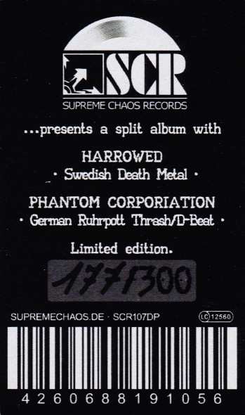 CD Phantom Corporation: Banner Of Hatred / Poison Death LTD | NUM