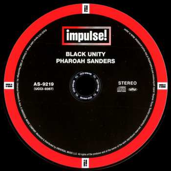 CD Pharoah Sanders: Black Unity LTD