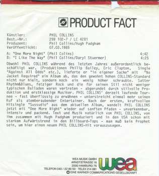 SP Phil Collins: One More Night