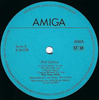 LP Phil Collins: Phil Collins