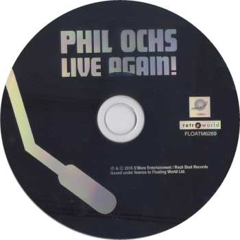 CD Phil Ochs: Live Again!