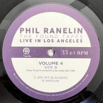 4LP/Set di cofanetti Phil Ranelin: The Found Tapes Live In Los Angeles