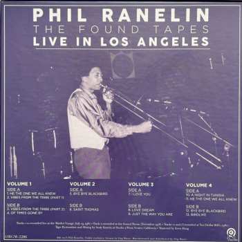 4LP/Set di cofanetti Phil Ranelin: The Found Tapes Live In Los Angeles
