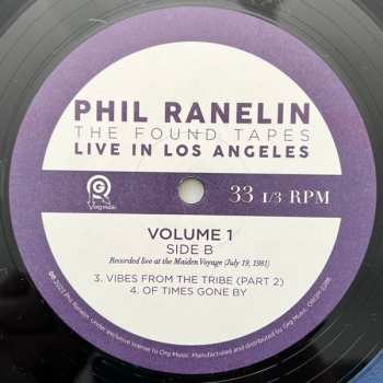 4LP/Set di cofanetti Phil Ranelin: The Found Tapes Live In Los Angeles
