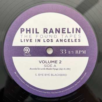 4LP/Set di cofanetti Phil Ranelin: The Found Tapes Live In Los Angeles