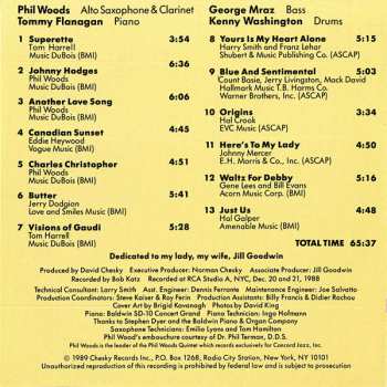 CD Phil Woods: Here's To My Lady