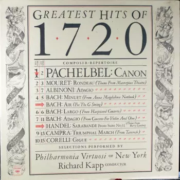 Greatest Hits Of 1720