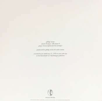 LP Philip Corner: Chord: B Major / Bb Minor 9  /  Gong! (Transcription For Low Strings) LTD