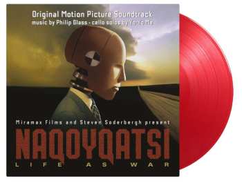 2LP Philip Glass: Naqoyqatsi - Life As War (filmmusik) (180g / Red Vinyl)