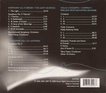 3CD/Set di cofanetti Philip Glass: Of Beauty & Light: The Music Of Philip Glass