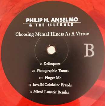 LP Philip H. Anselmo & The Illegals: Choosing Mental Illness As A Virtue LTD | CLR