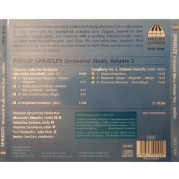 CD Siberian Symphony Orchestra: Orchestral Music Volume Two